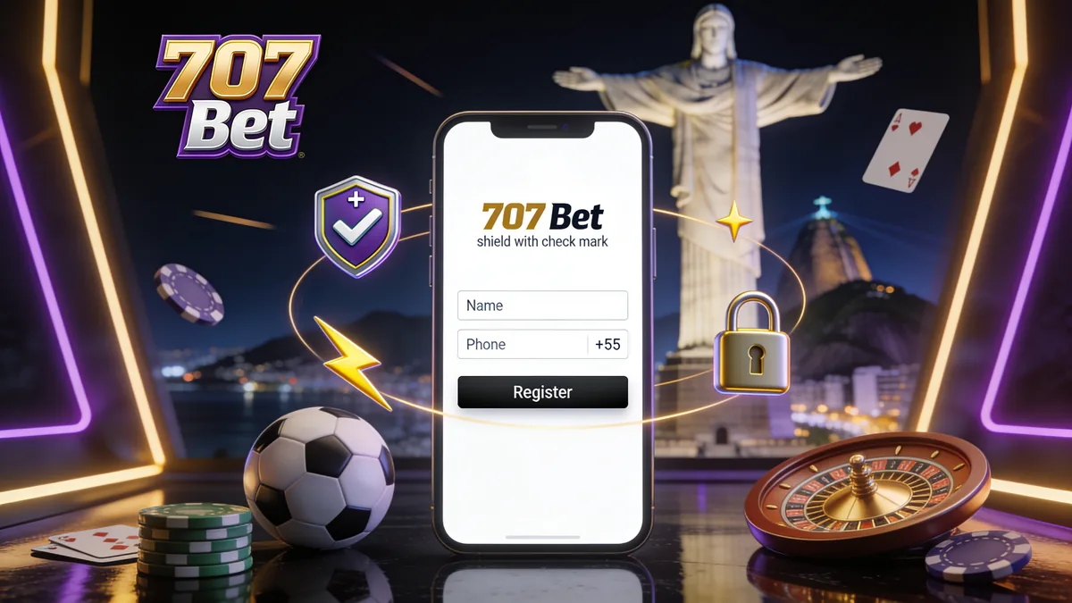 Como fazer login na 707 bet para jogadores no Brasil